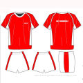Football Uniforms With Shirts And Shorts Sublimation Customized  Soccer Sportswear